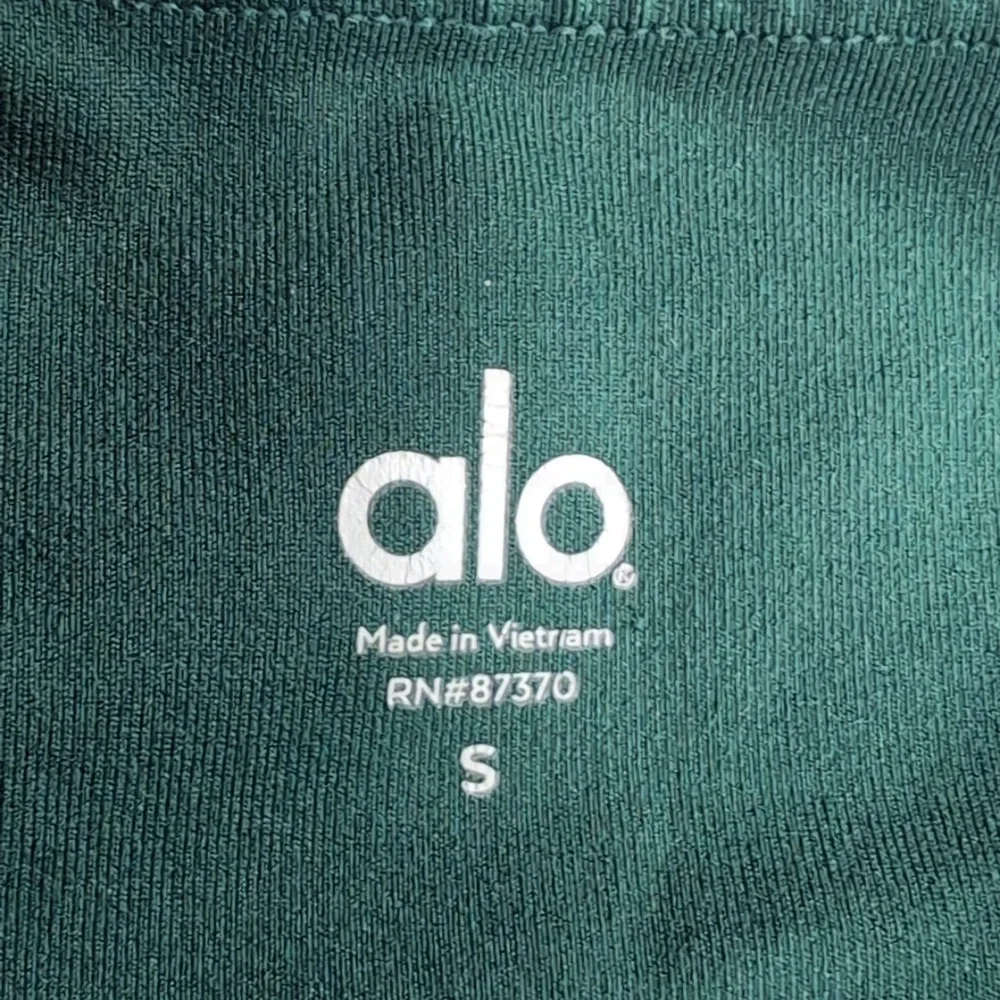 ALO Yoga High Waist Moto Leggings Evermint Green LARGE